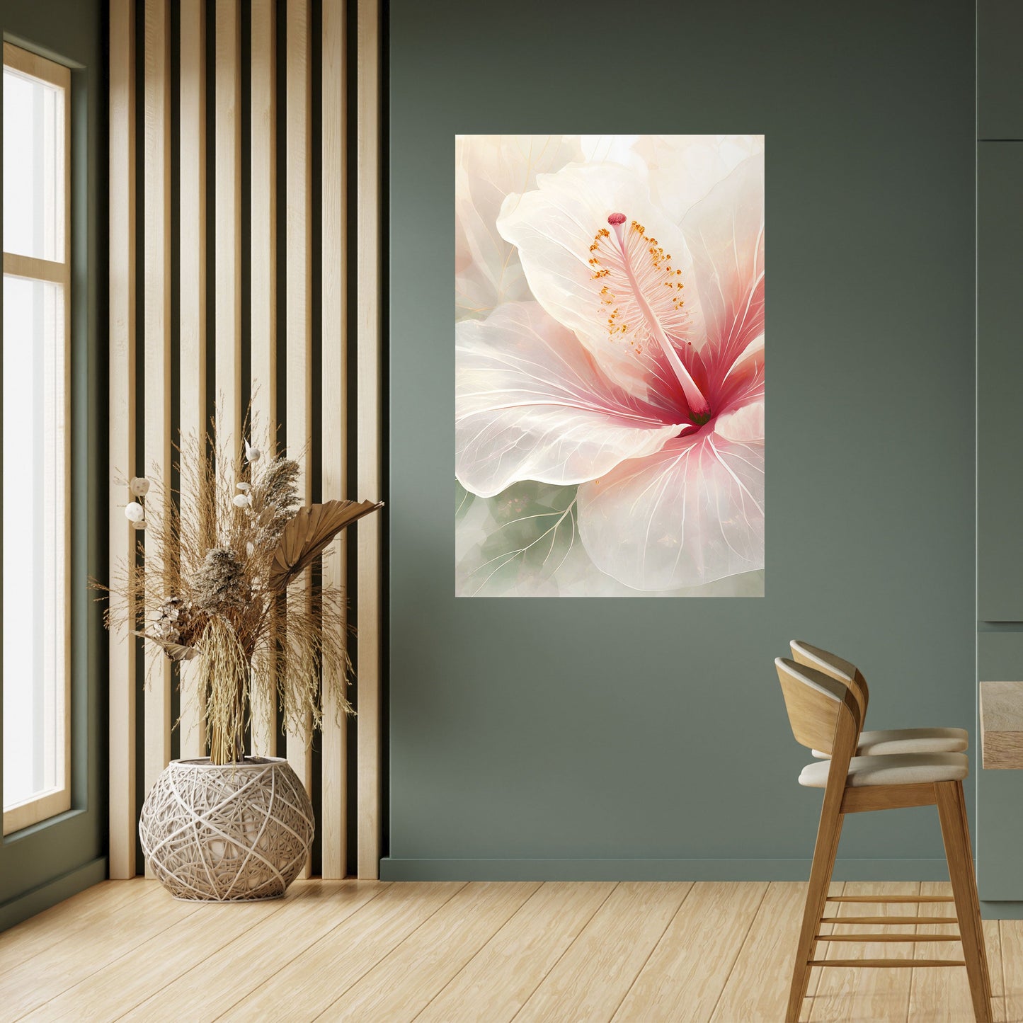 Poster verticale staccabile e attaccabile GOSSAMER FLORAL DREAM