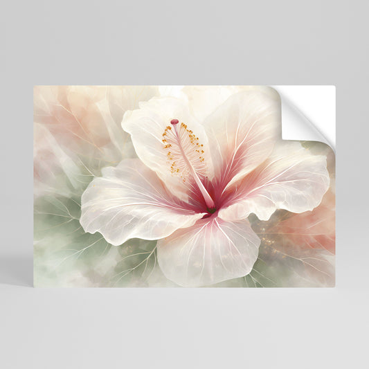 Poster orizzontale staccabile e attaccabile GOSSAMER FLORAL DREAM