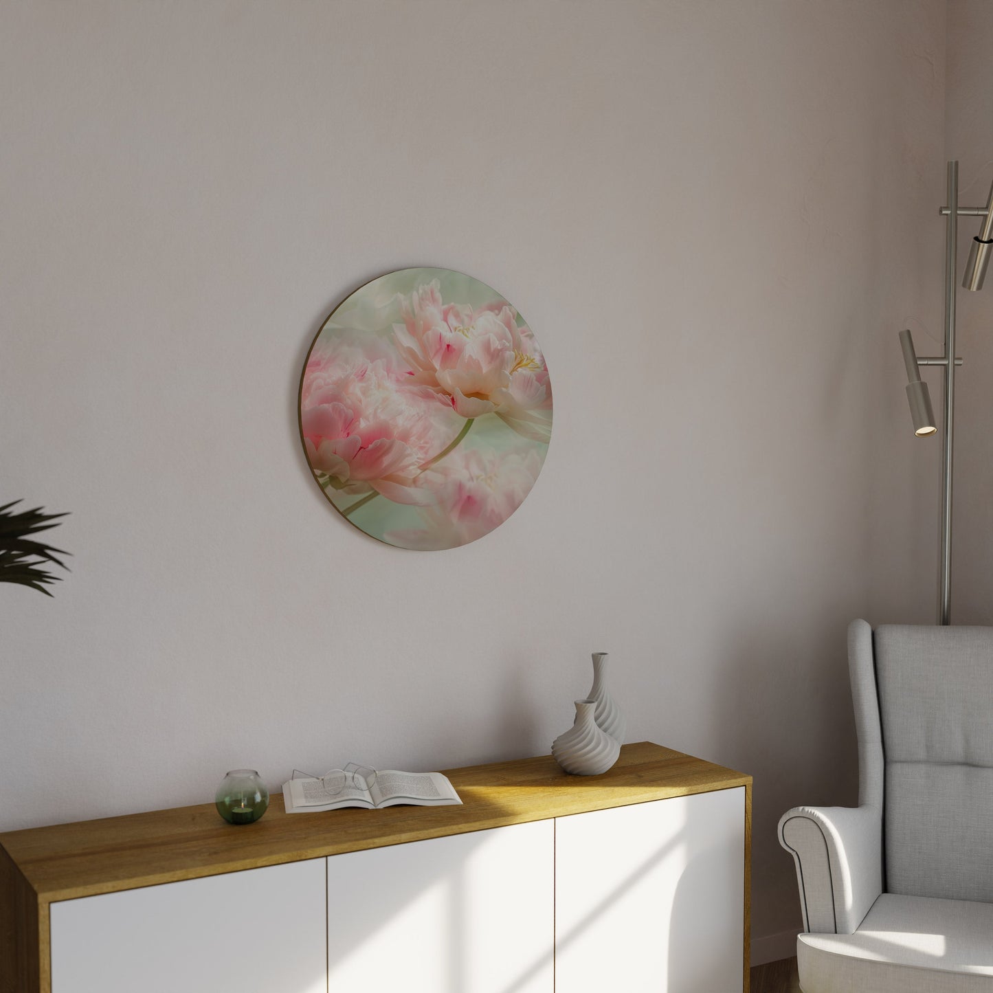 GENTLE HARMONY UNFOLDED - Decorazione murale rotonda