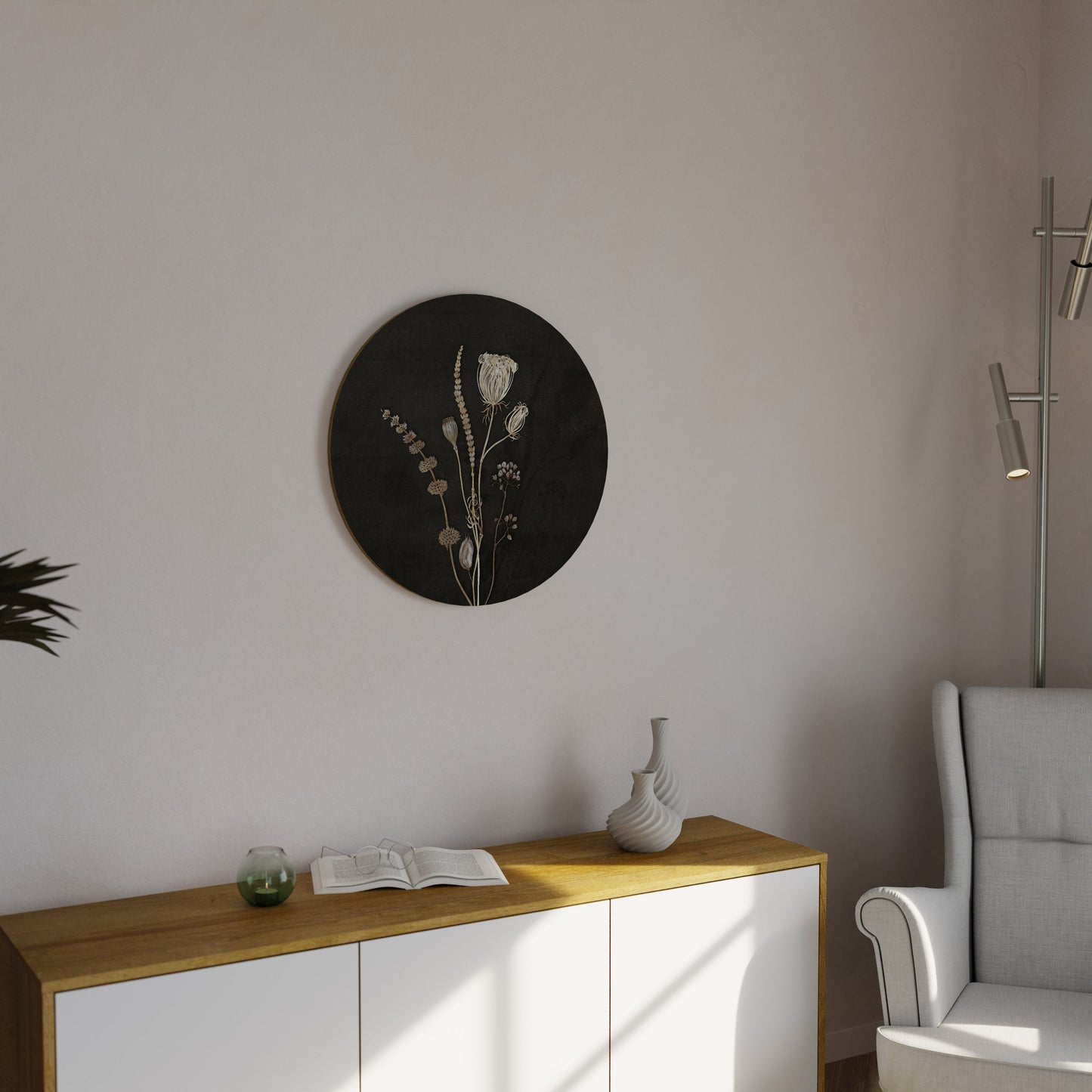 MEADOW ART. Arte murale rotonda