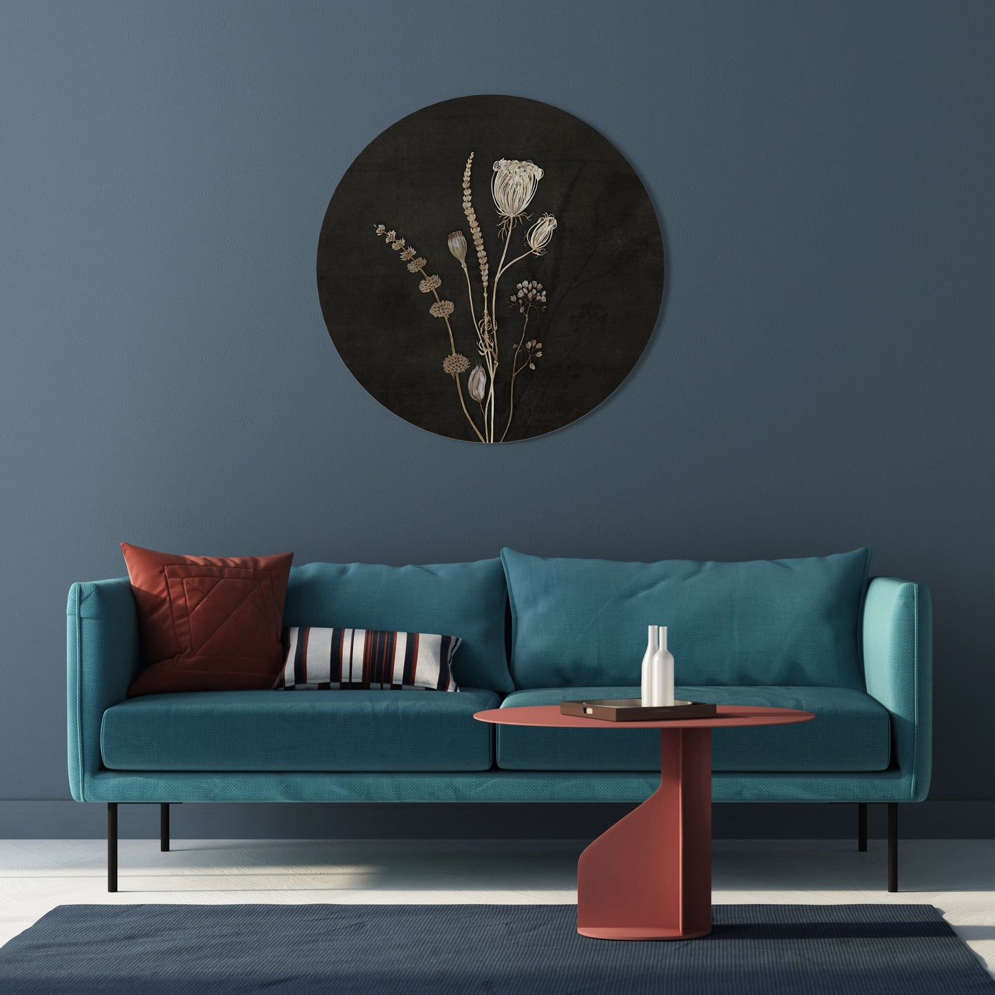MEADOW ART. Arte murale rotonda