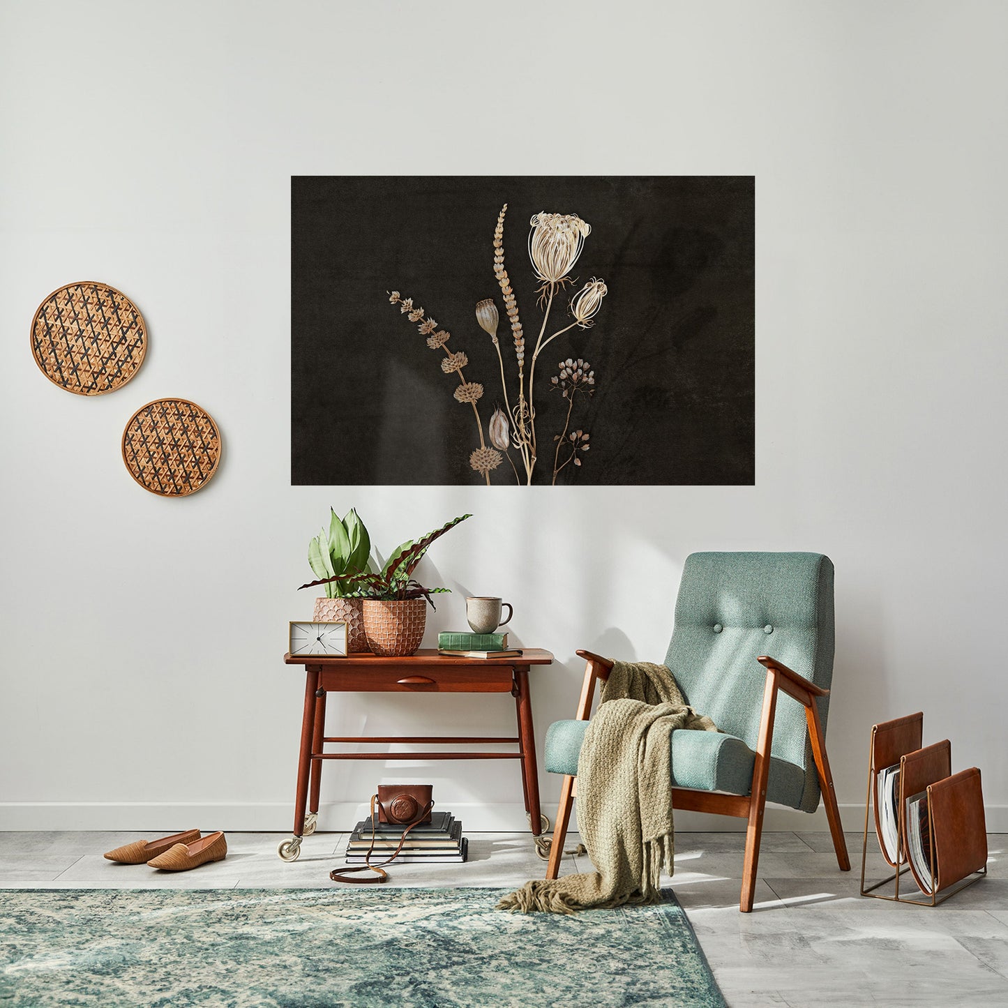 MEADOW ART. Poster orizzontale staccabile e attaccabile