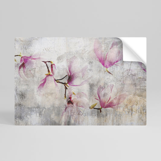 Poster orizzontale staccabile e attaccabile ASTONISHING MAGNOLIA