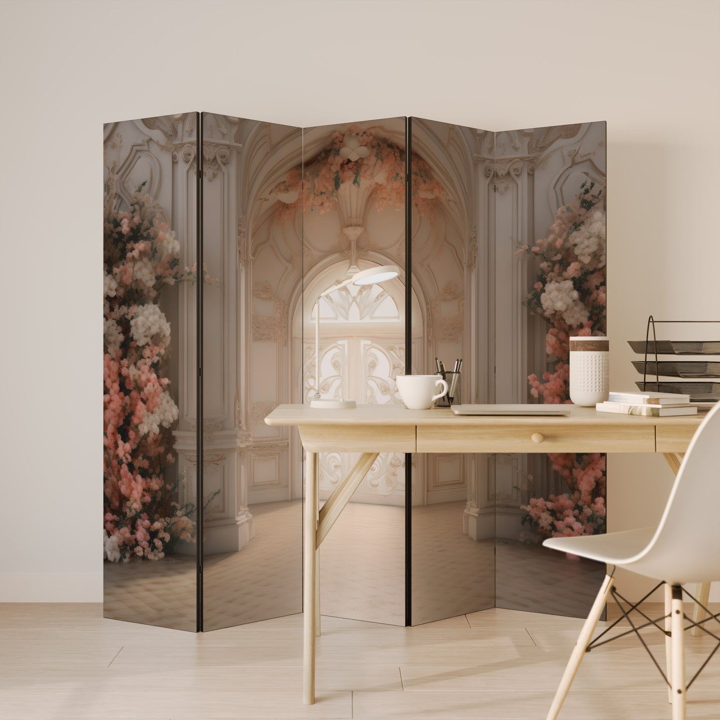 VIVID DREAMSCAPE DOORS Divisorio decorativo per ambienti a 5 pannelli