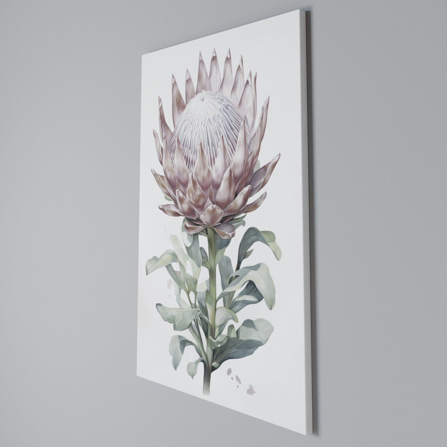 ROYAL PROTEA Stampa su Tela Verticale