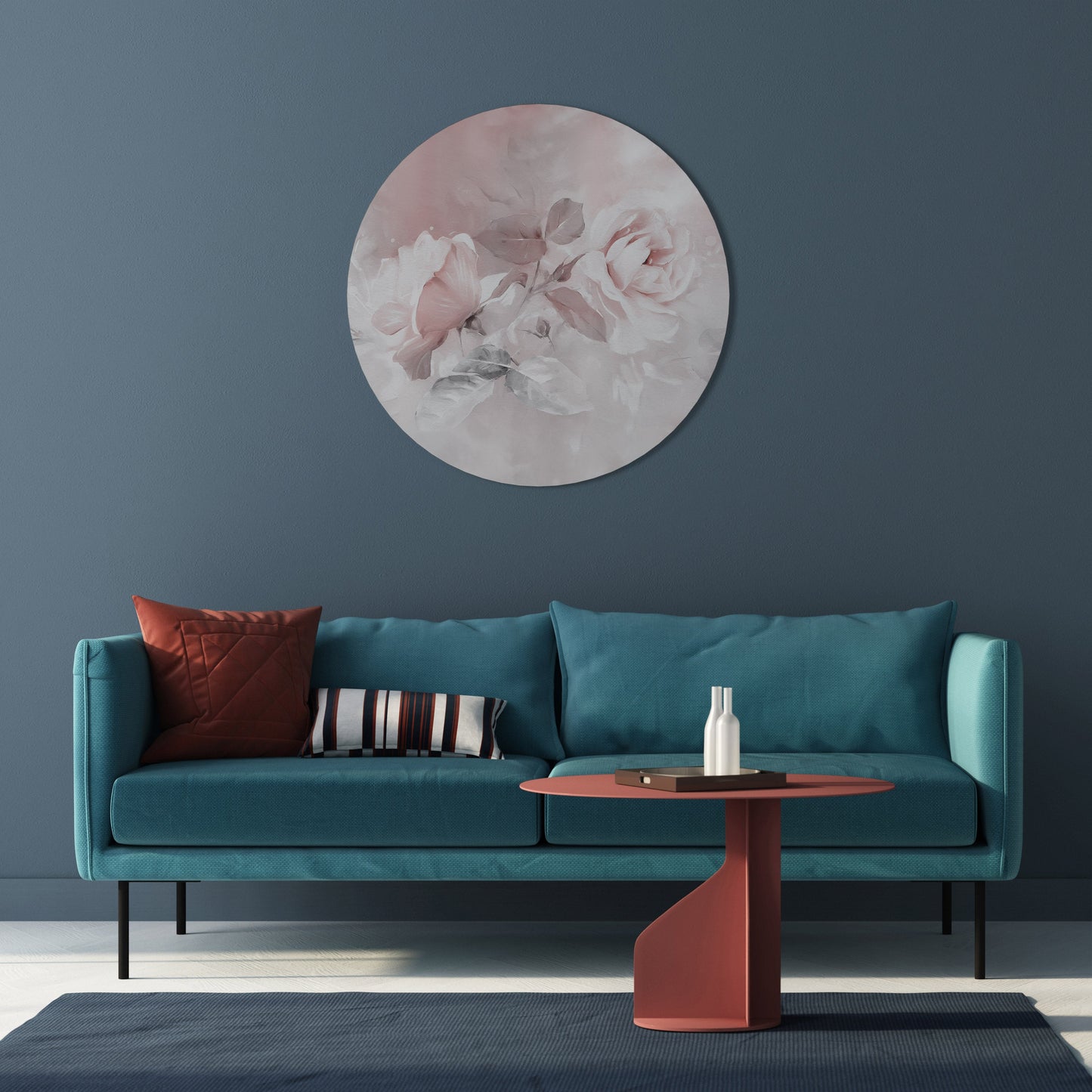 GRACEFUL DAYS Round Wall Art