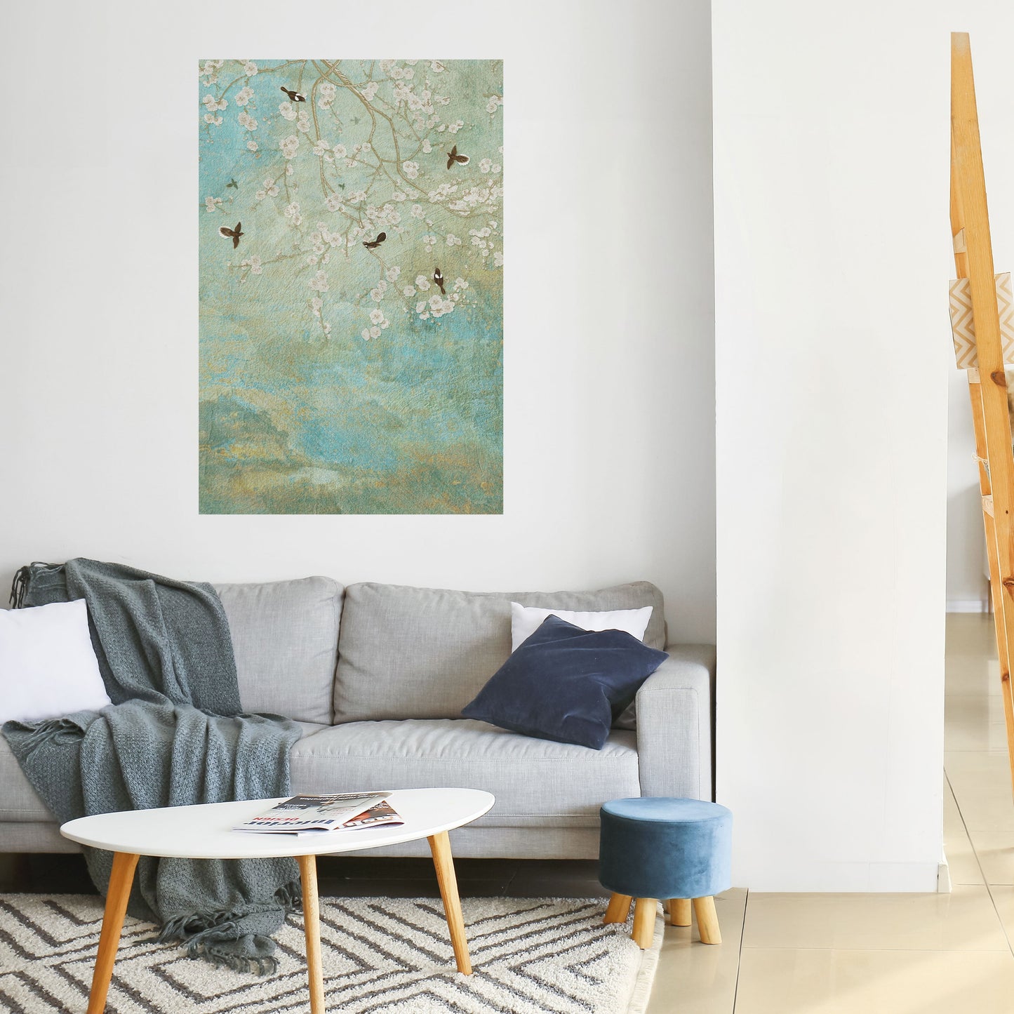 Poster verticale staccabile e attaccabile BLOOMING CHARM