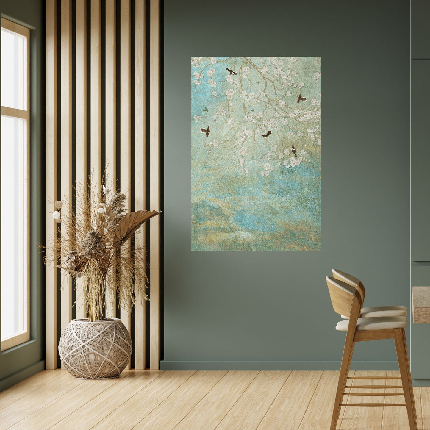 Poster verticale staccabile e attaccabile BLOOMING CHARM