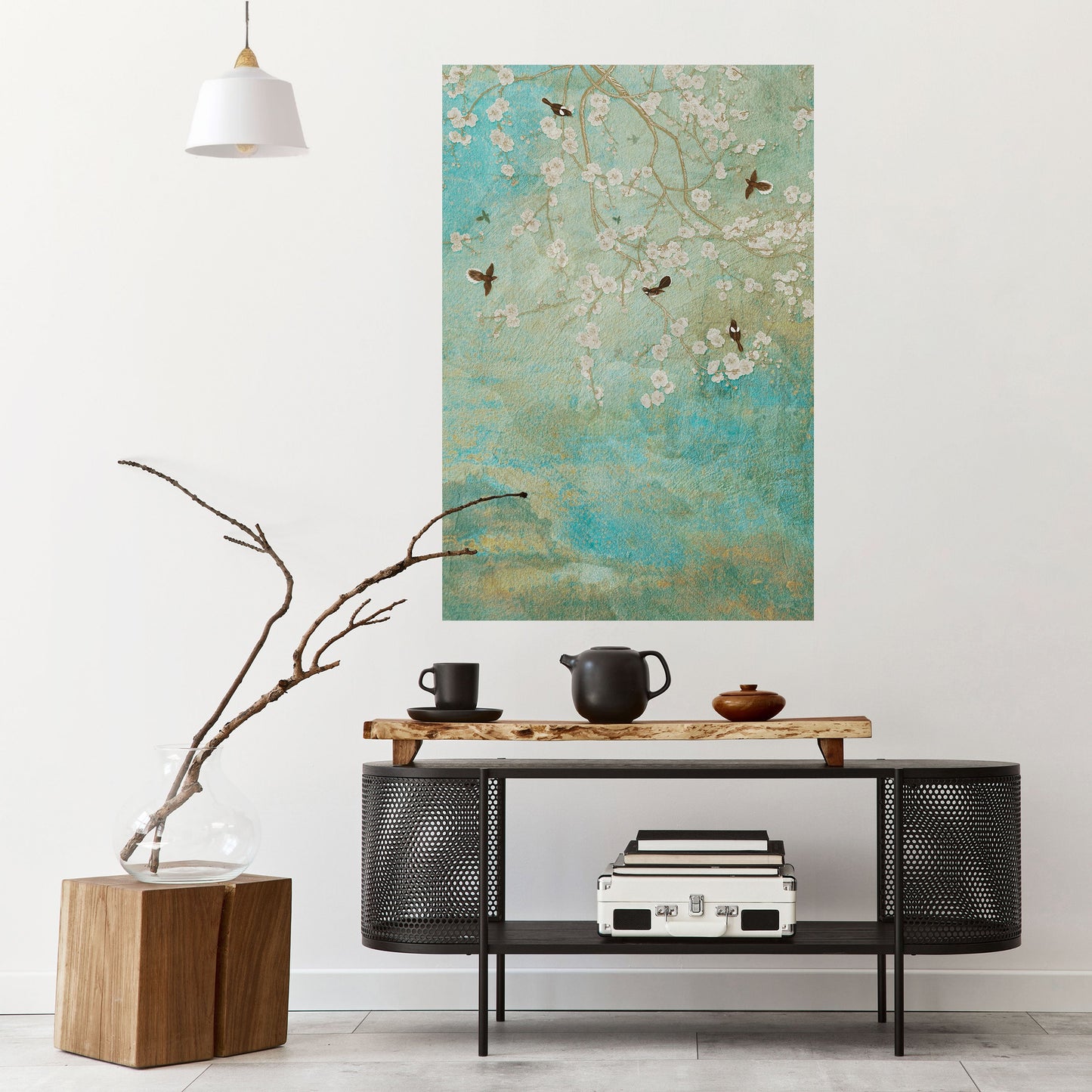 Poster verticale staccabile e attaccabile BLOOMING CHARM
