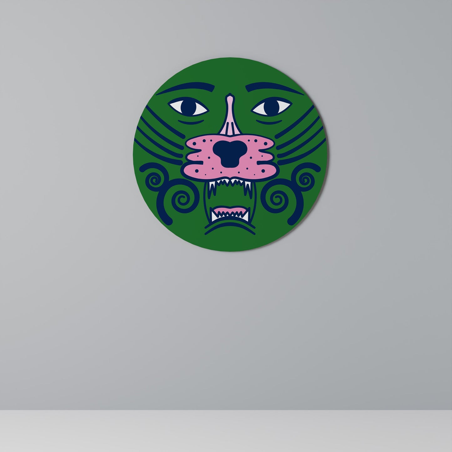 STAY WILD Round Wall Art
