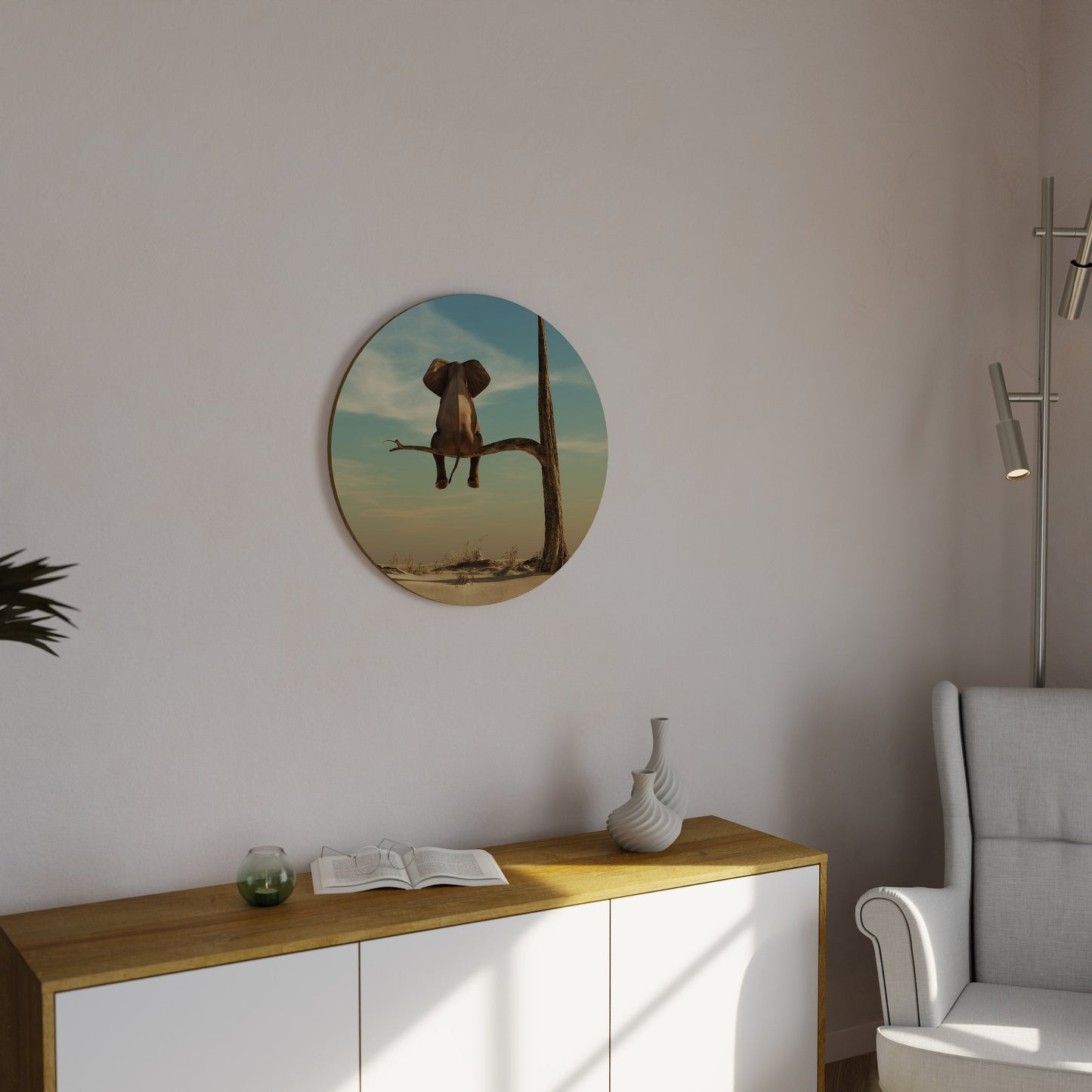 DARE TO DREAM Round Wall Art