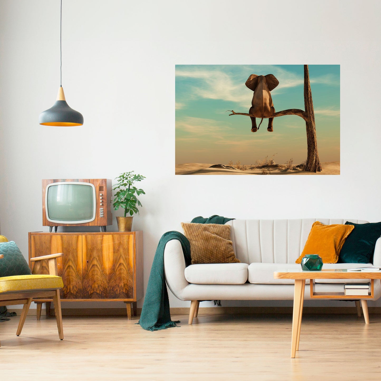 OSA SOGNARE Poster orizzontale staccabile e attaccabile