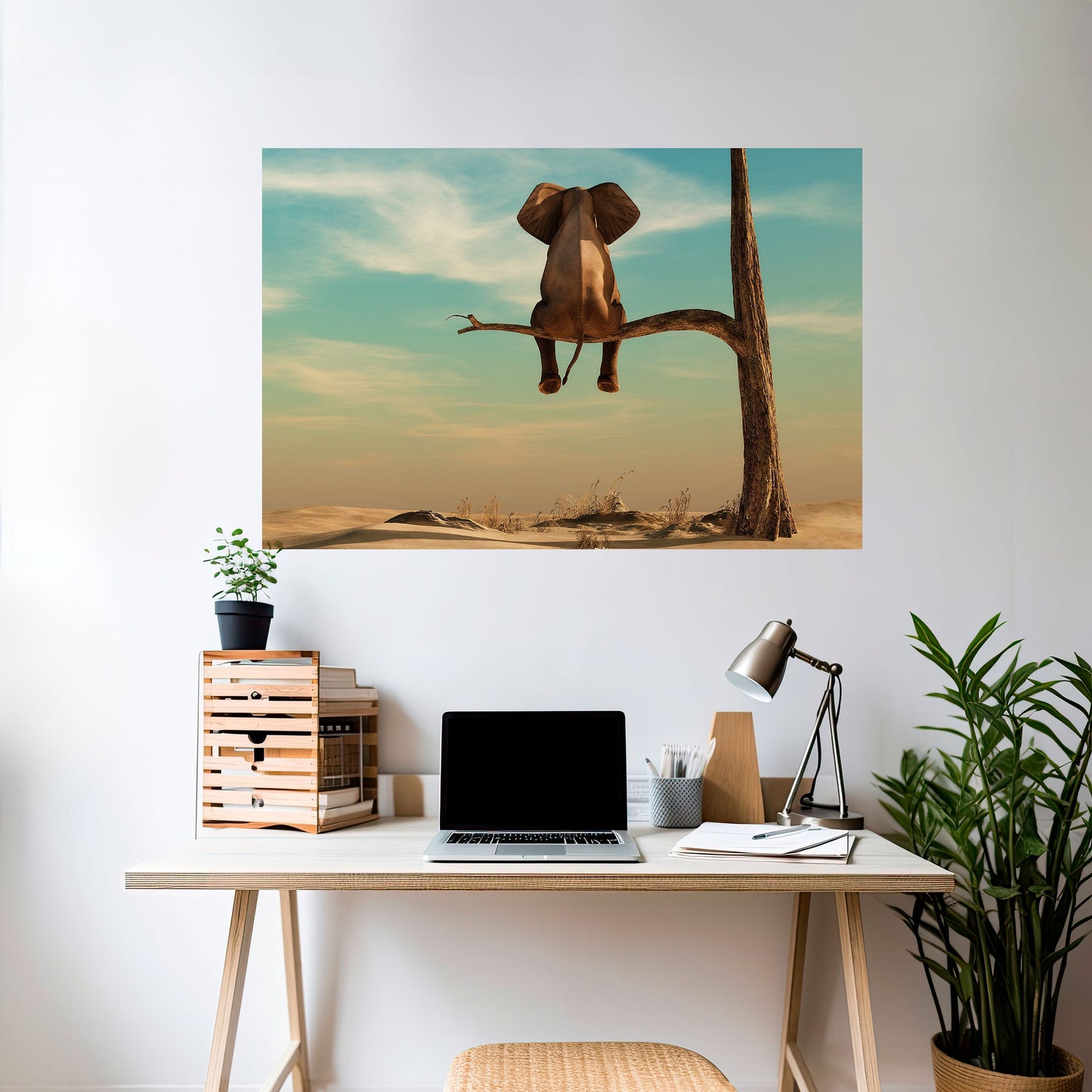 OSA SOGNARE Poster orizzontale staccabile e attaccabile