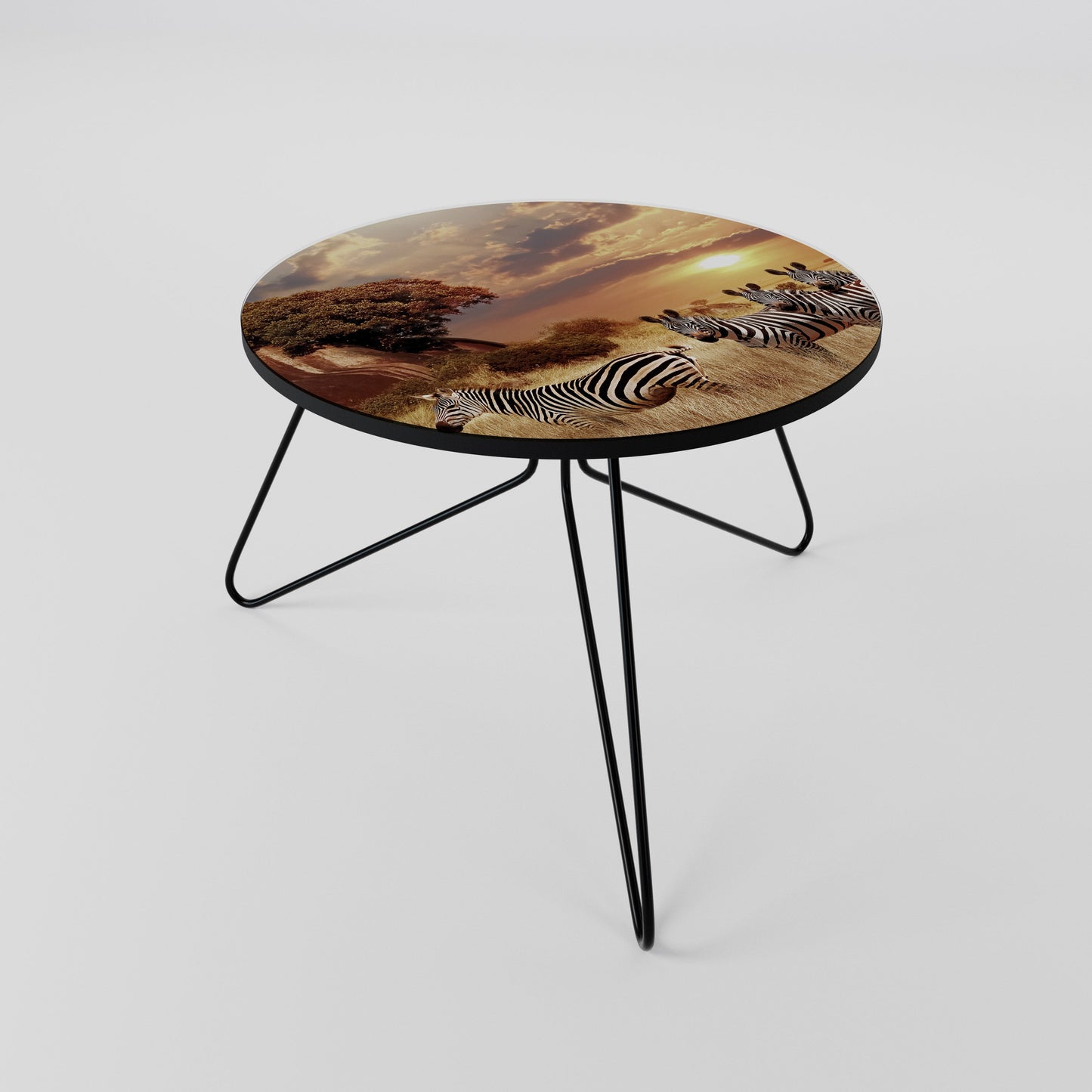 Tavolino da caffè ZEBRA SUNSET SERENADE 60
