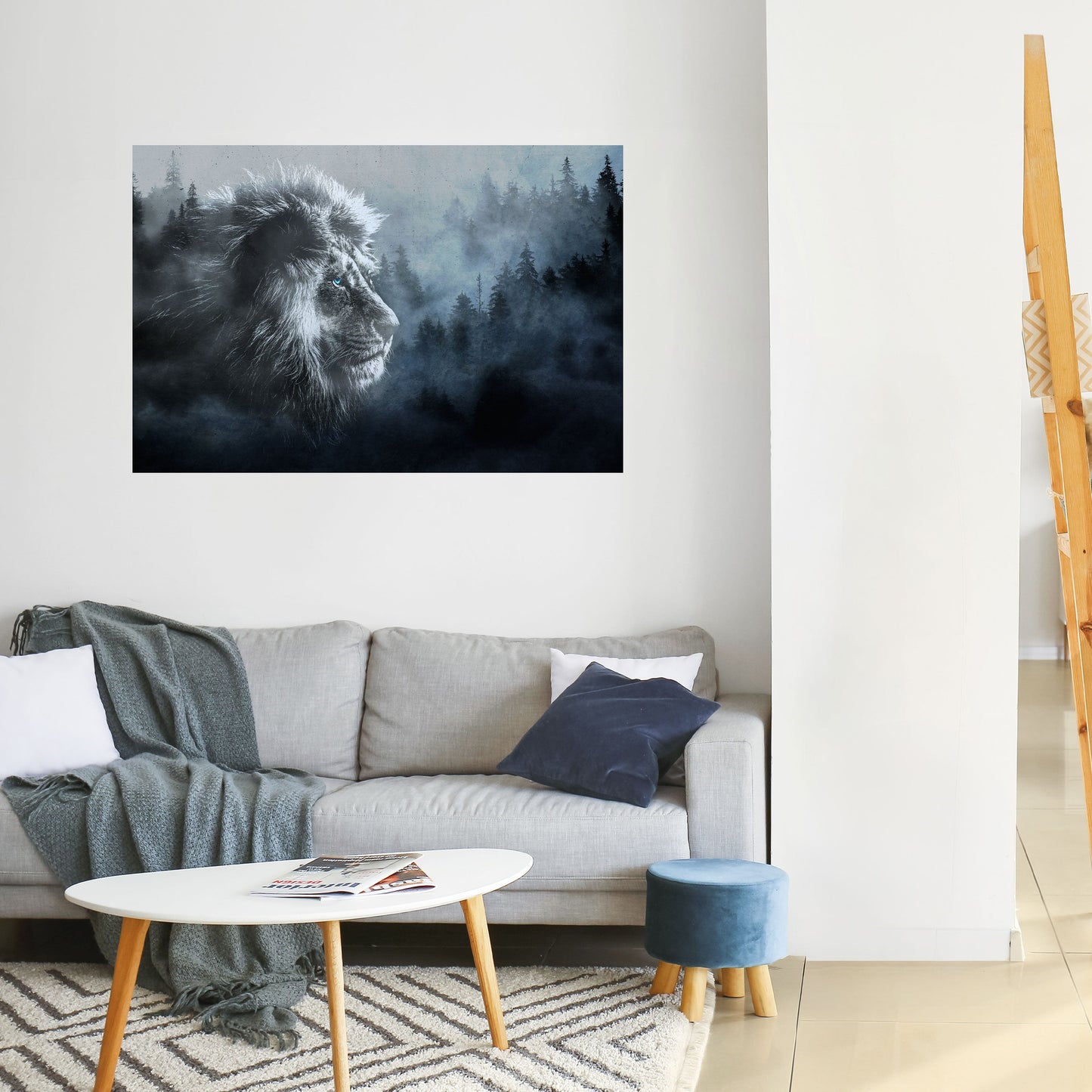 Poster orizzontale staccabile e attaccabile FROSTED ROYALTY