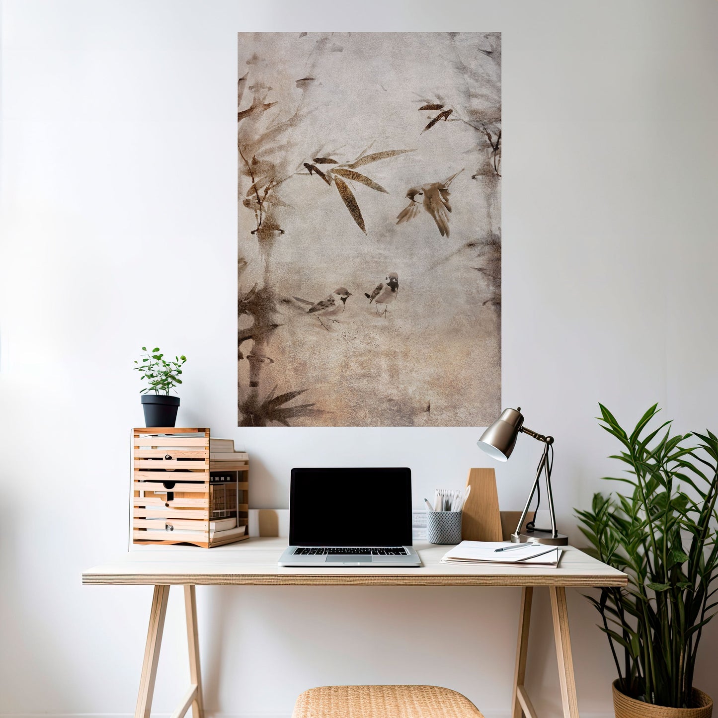 Poster verticale SPARROW BLISS da staccare e attaccare