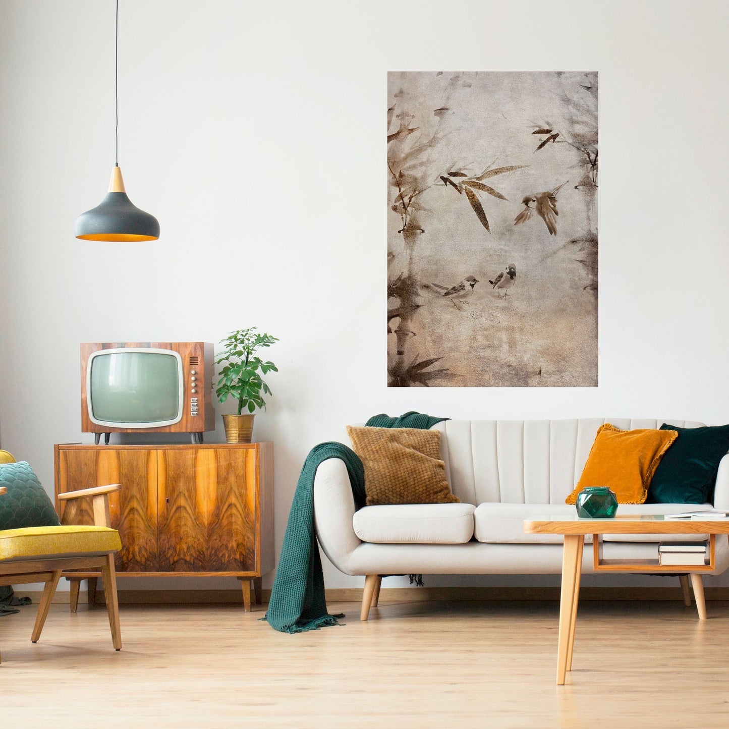 Poster verticale SPARROW BLISS da staccare e attaccare