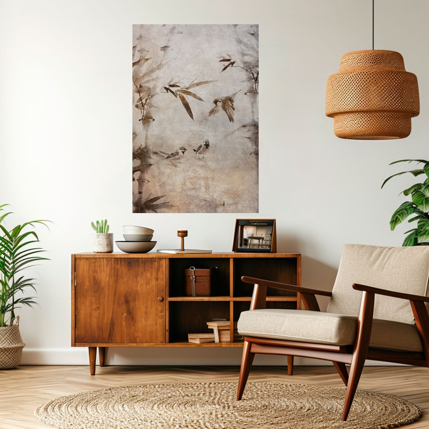 Poster verticale SPARROW BLISS da staccare e attaccare