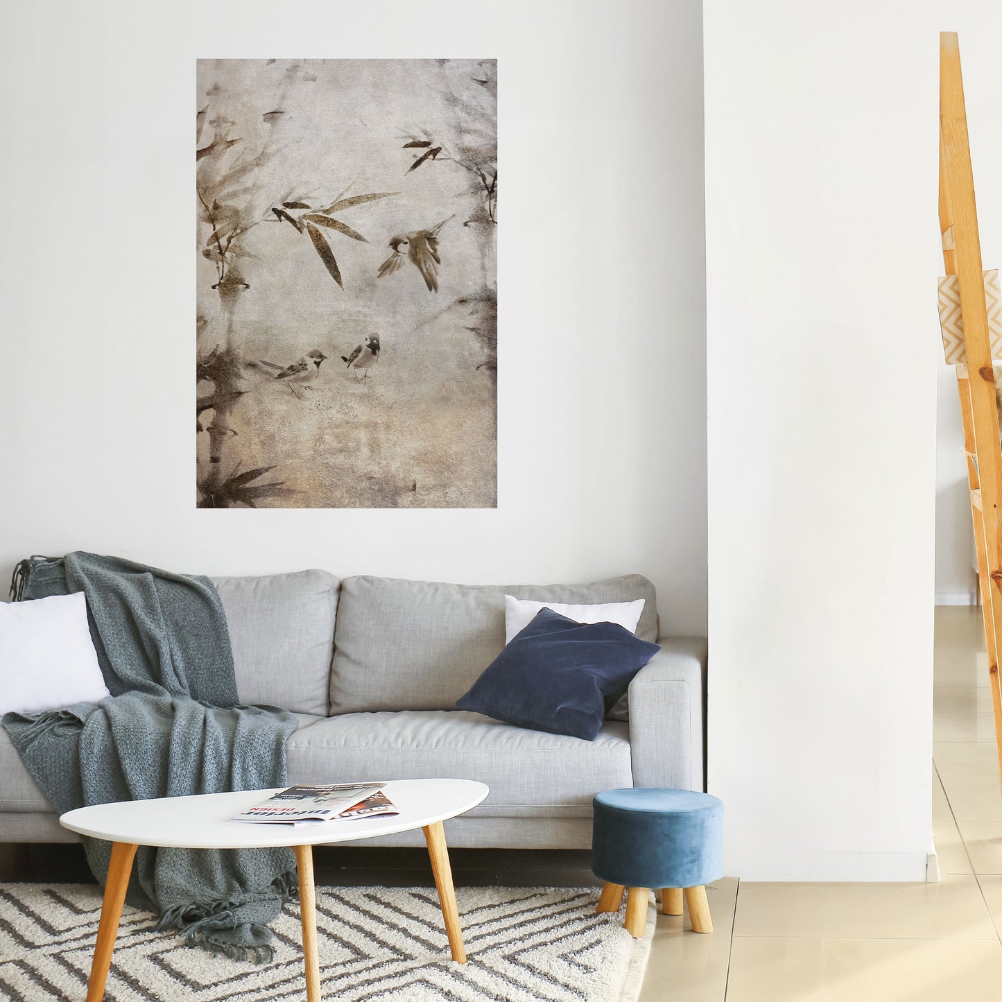 Poster verticale SPARROW BLISS da staccare e attaccare