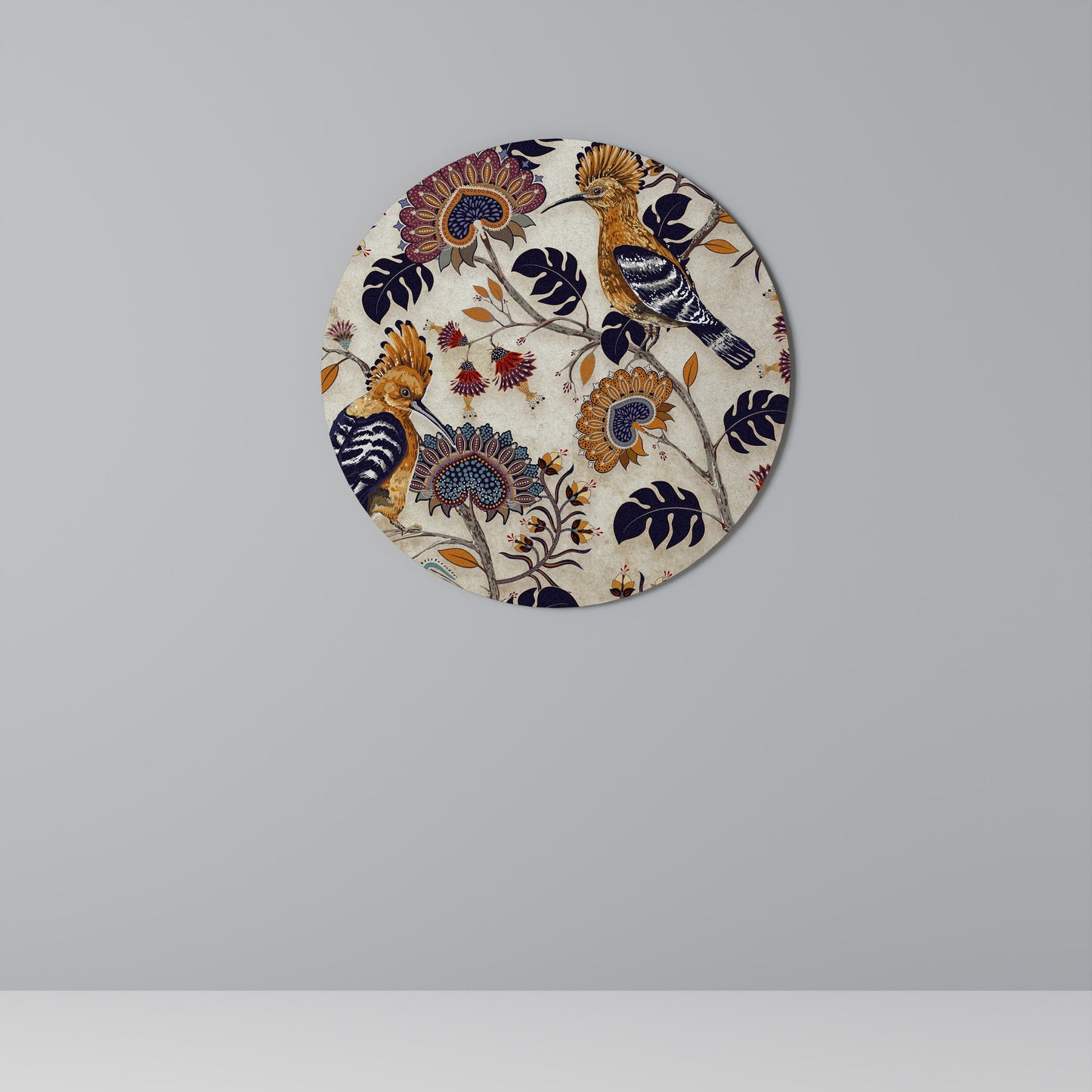 EMINENT HOOPOE Round Wall Art