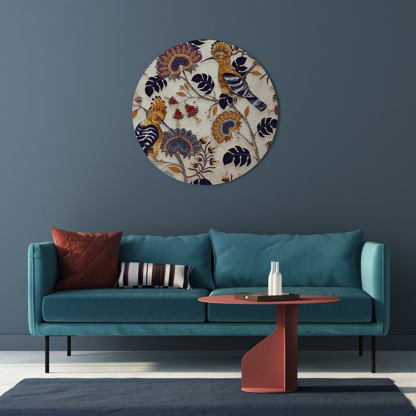 EMINENT HOOPOE Round Wall Art