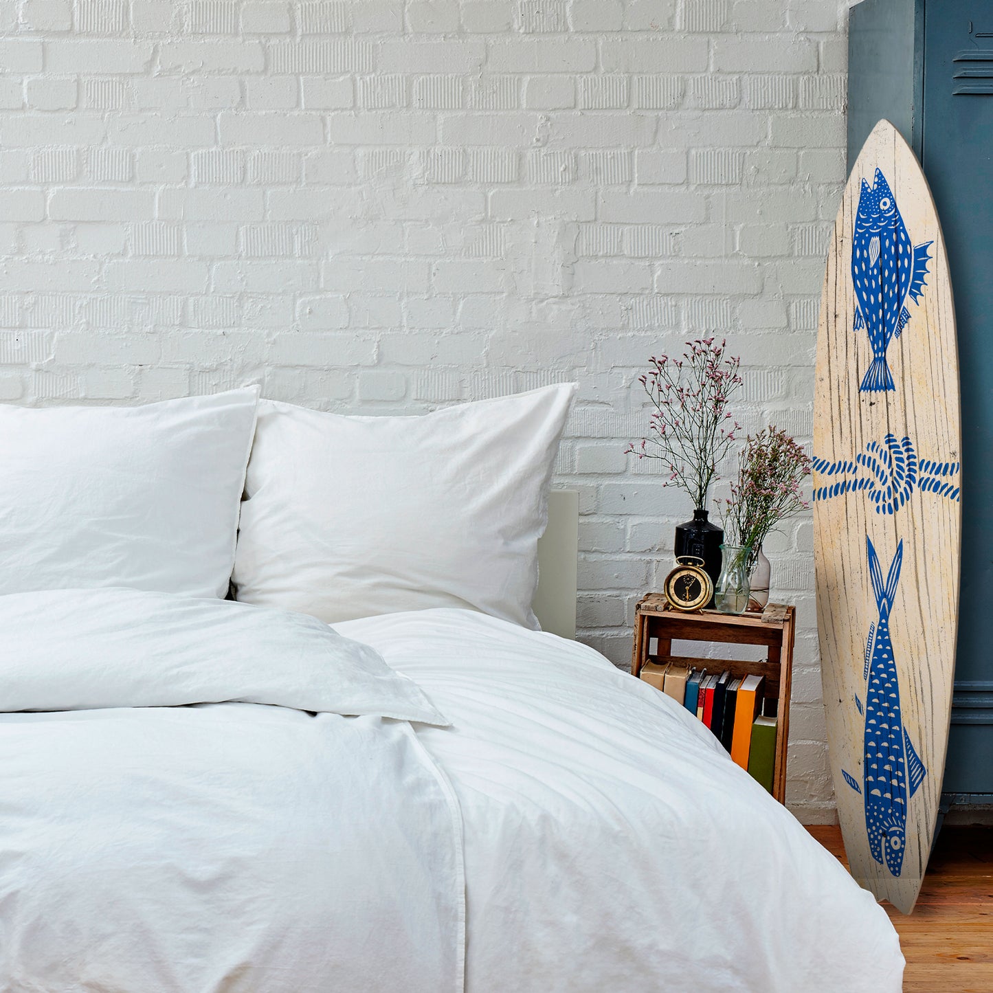 MARINE CREATURES Decorative Plywood Surfboard