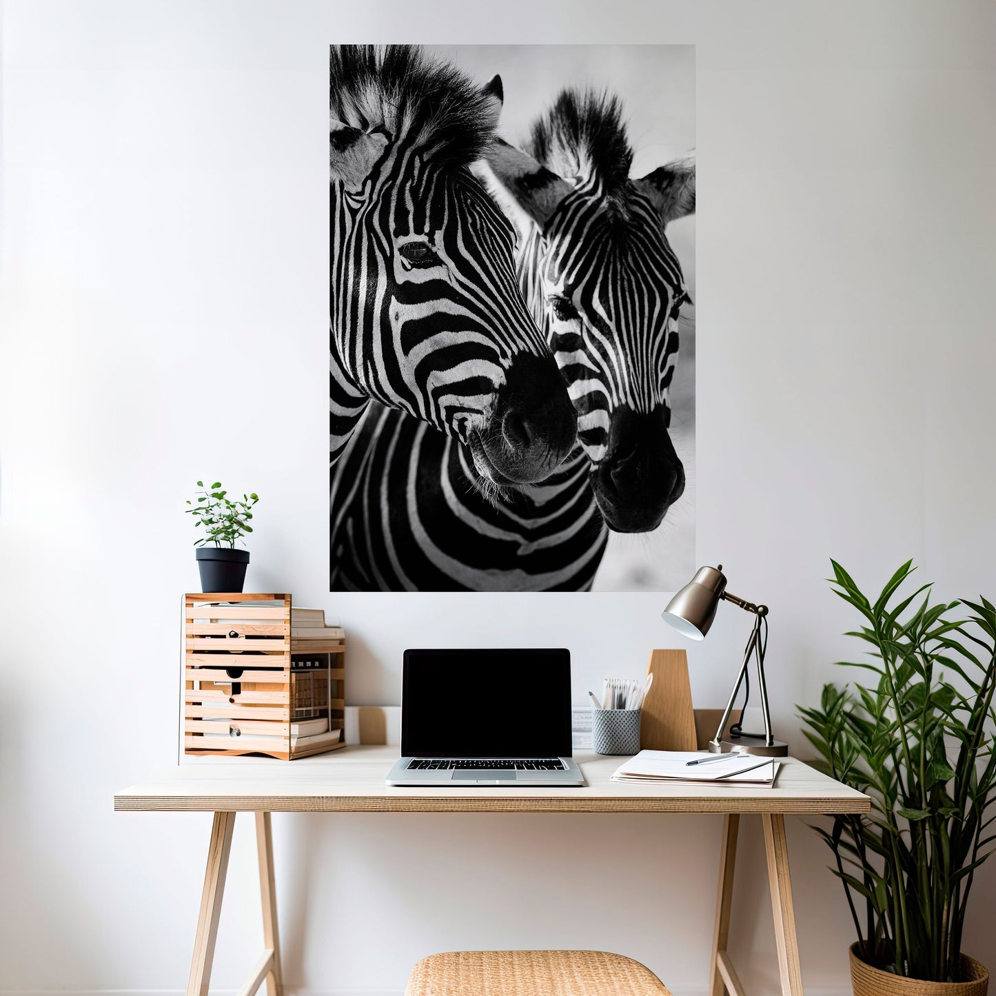 Poster verticale staccabile e attaccabile STRIPED SYMPHONY