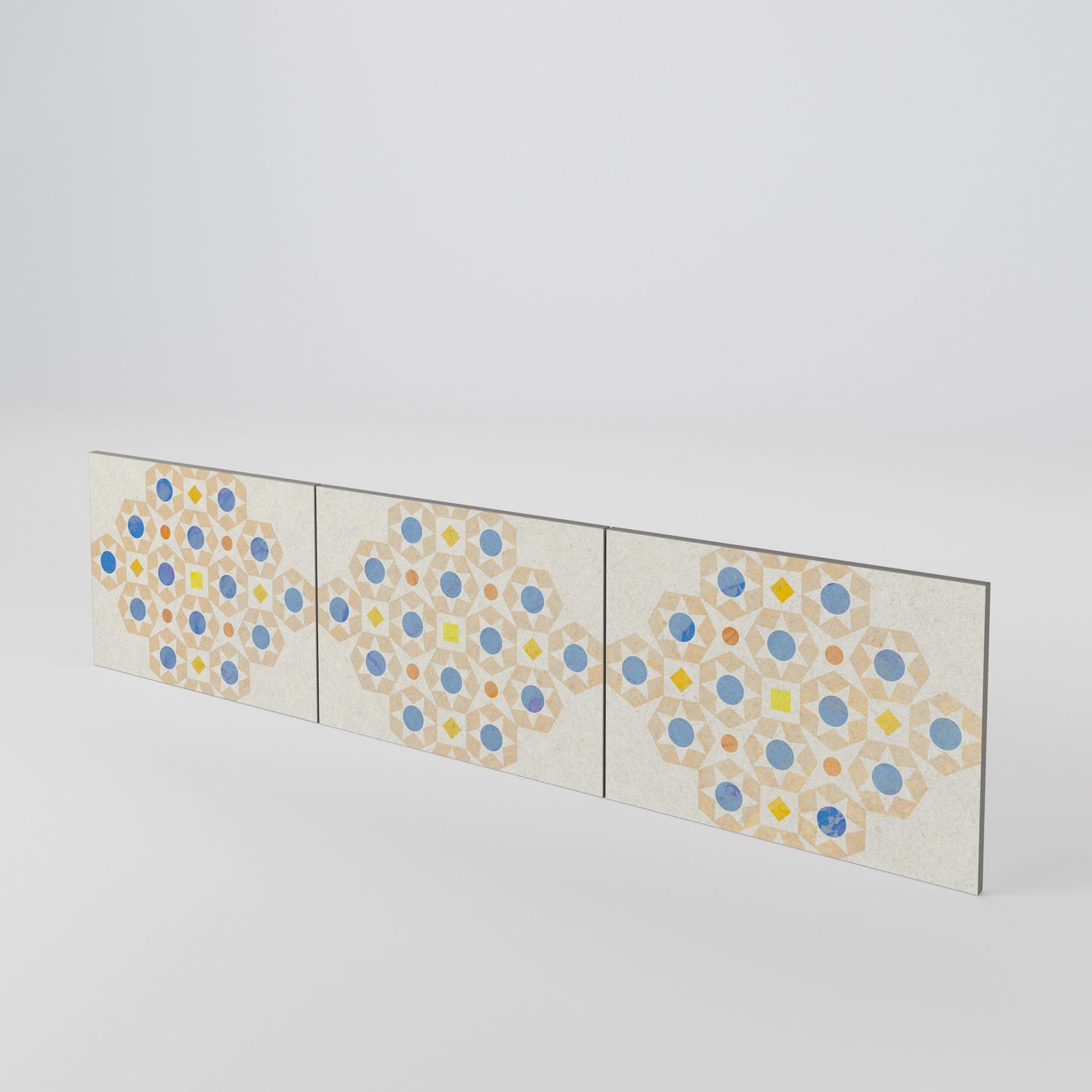 PATTERNED PRISM Set di 3 ante per mobile TV