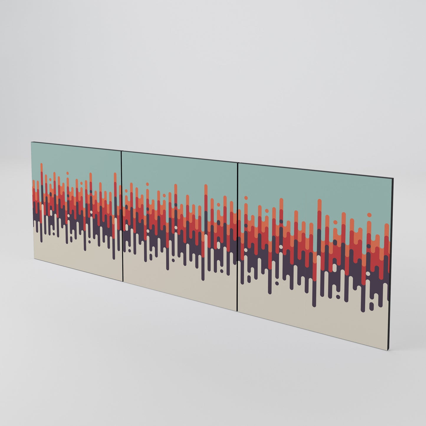 CHROMA CONTOURS 3-Piece Sideboard Door Set