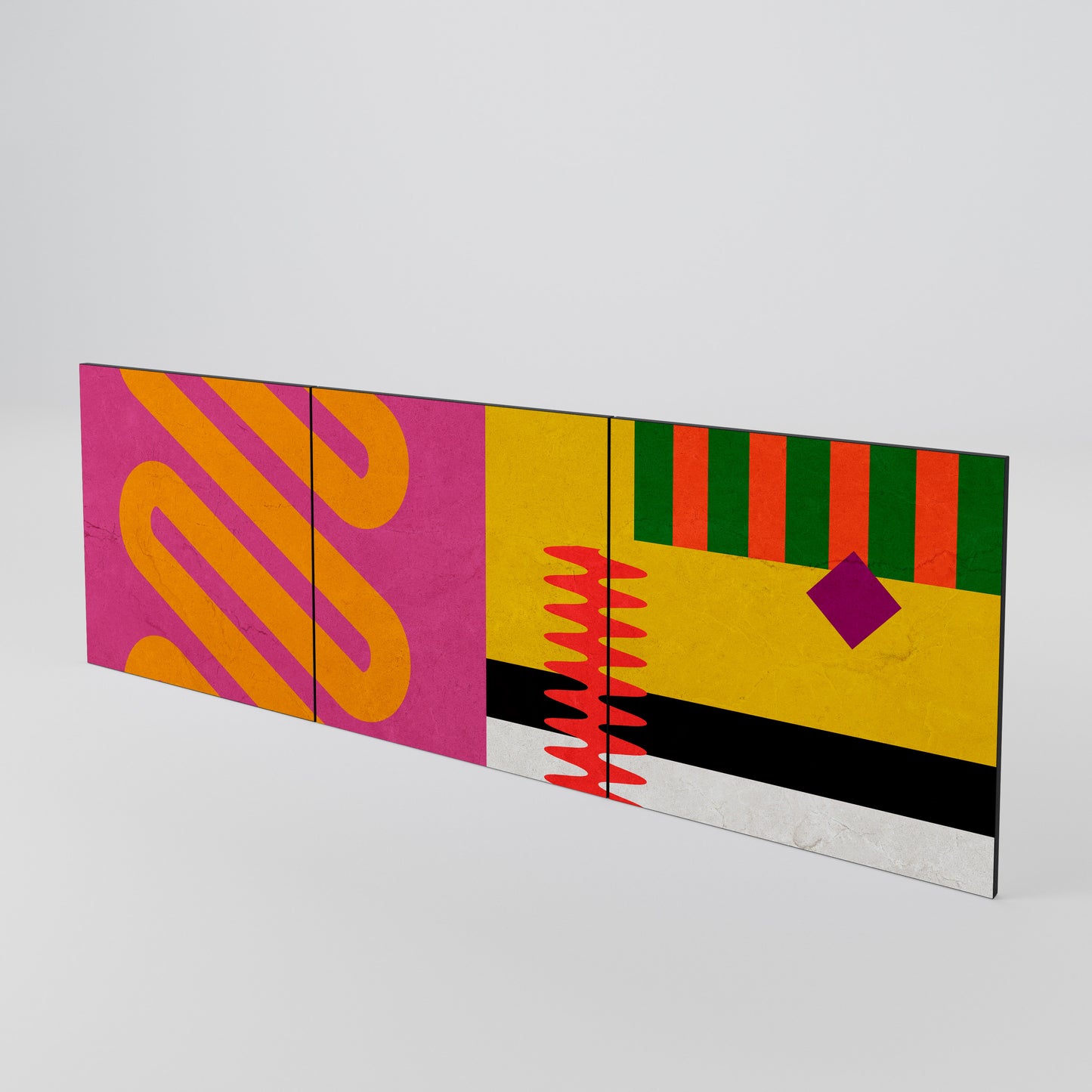VIVID ART Set di 3 ante per madia