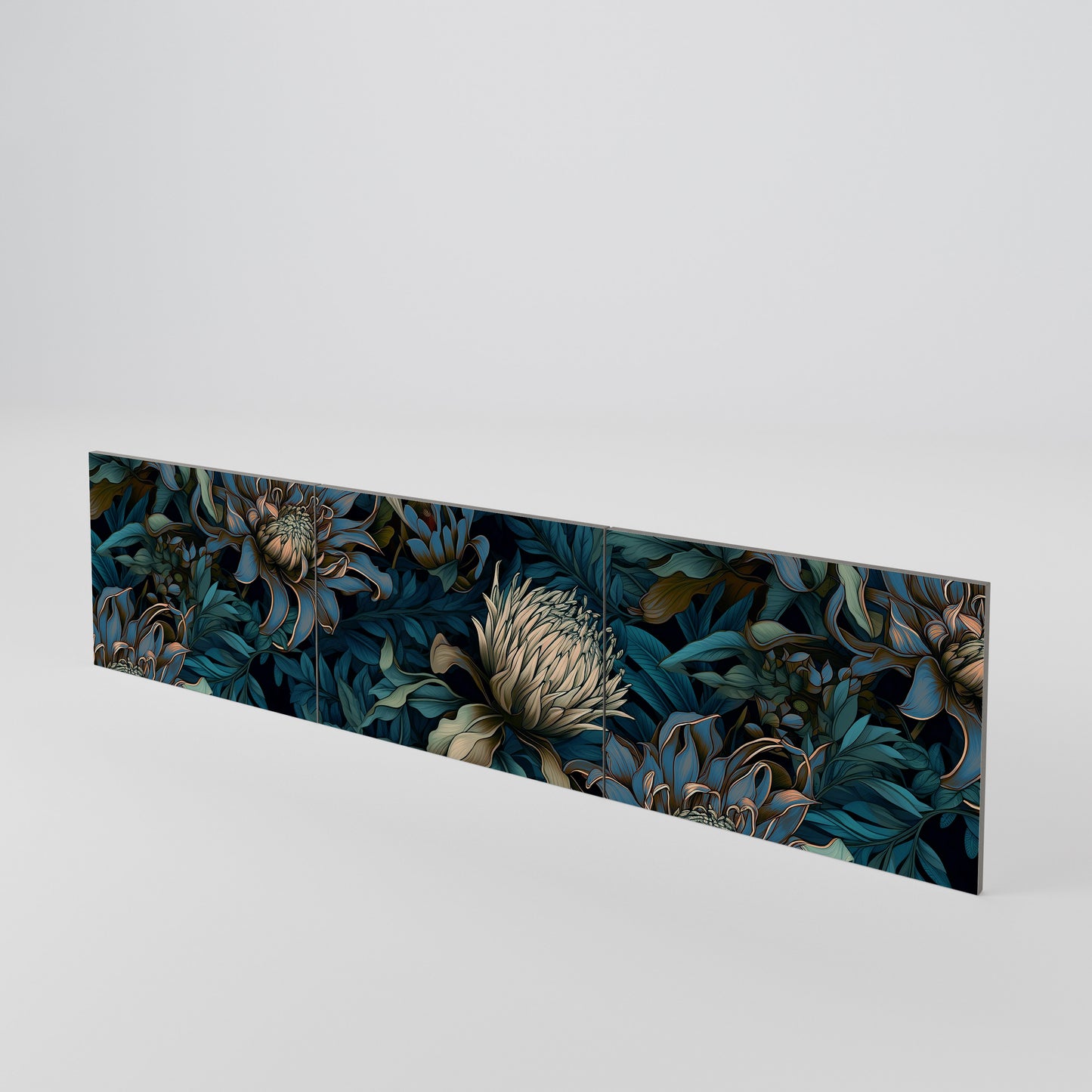 TWILIGHT BLOOM 3-Piece TV Cabinet Door Set