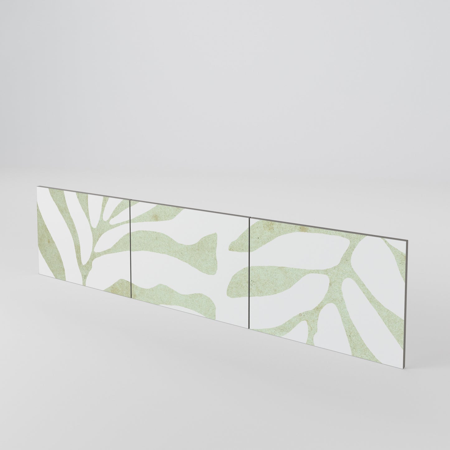 BOTANICAL SPARK Set di 3 ante per mobile TV