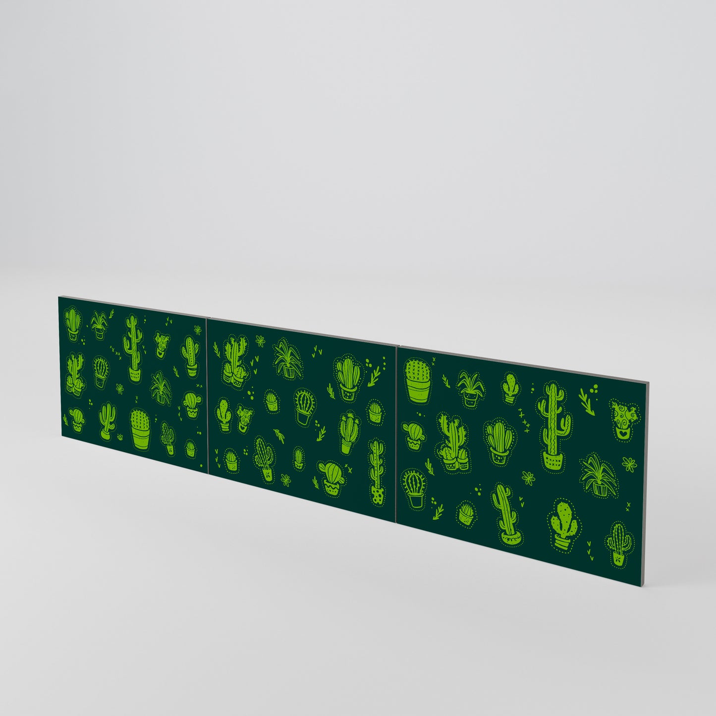 DESERT GREEN Set di 3 ante per mobile TV
