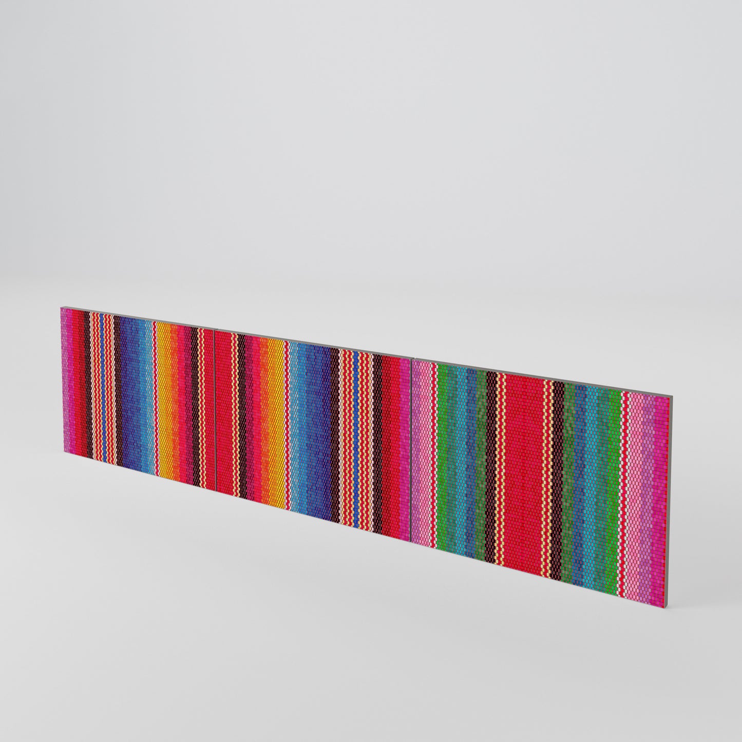 ETHNIC MEXICAN Set di 3 ante per mobile TV