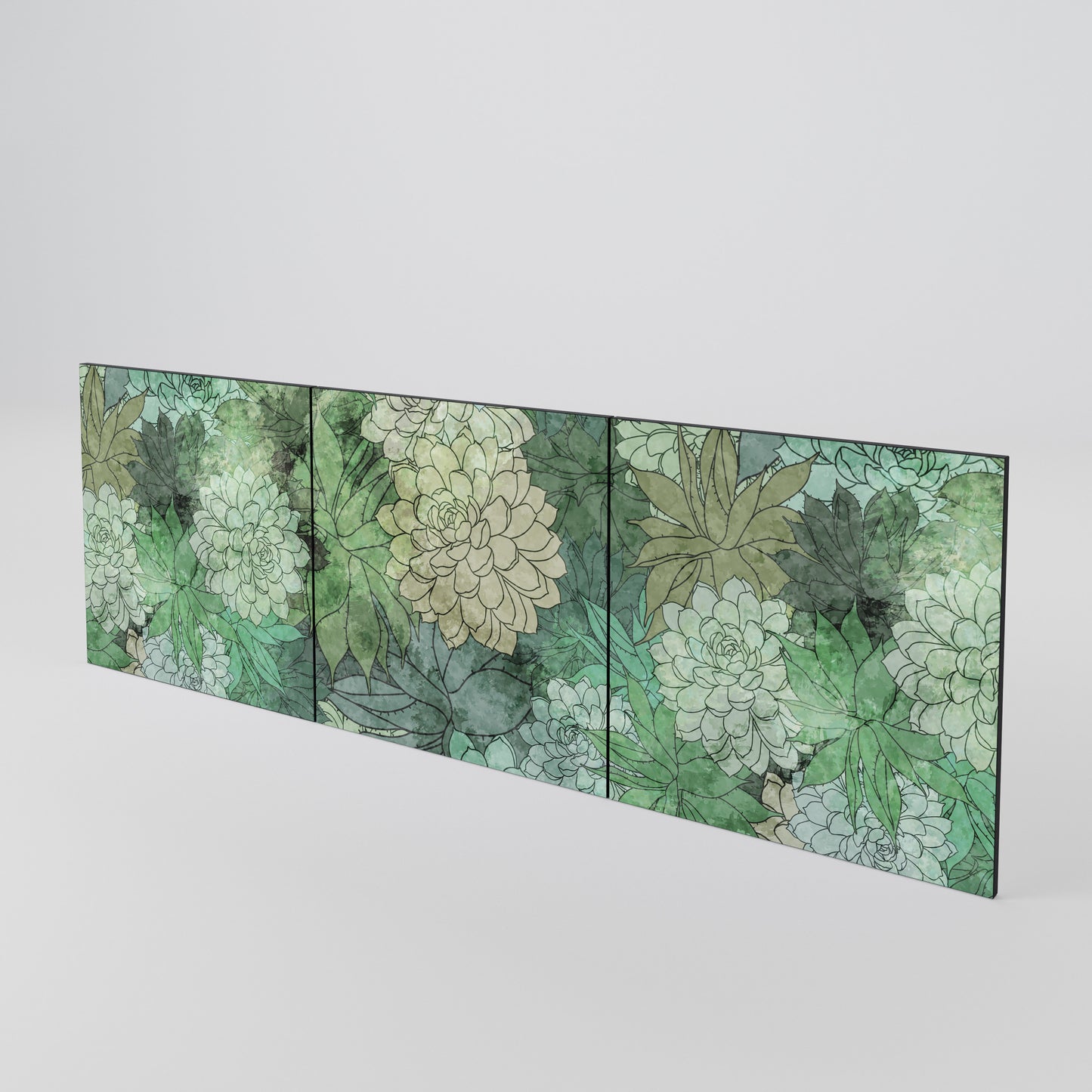 SUCCULENT CLUSTER Set di 3 ante per madia
