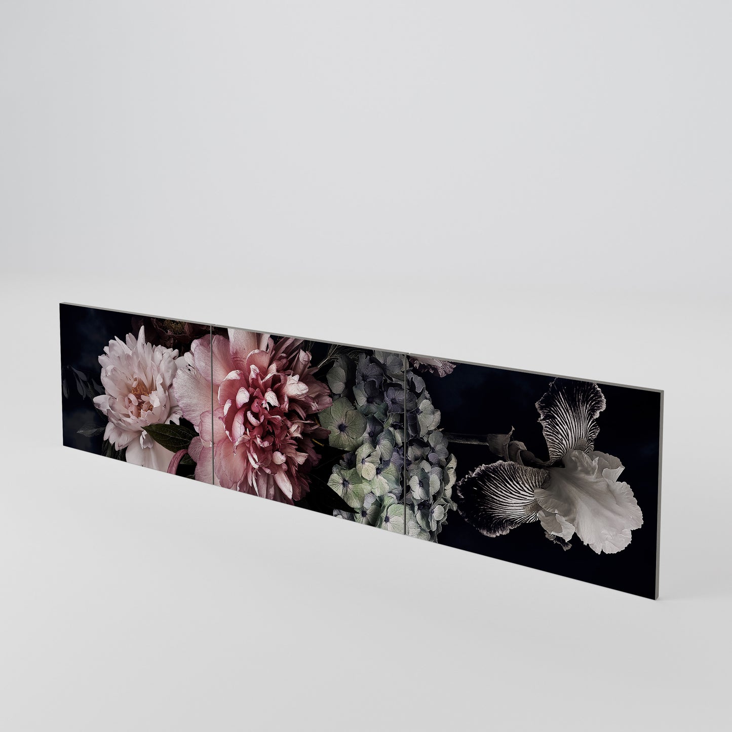 PURE BLOSSOM 3-Piece TV Cabinet Door Set