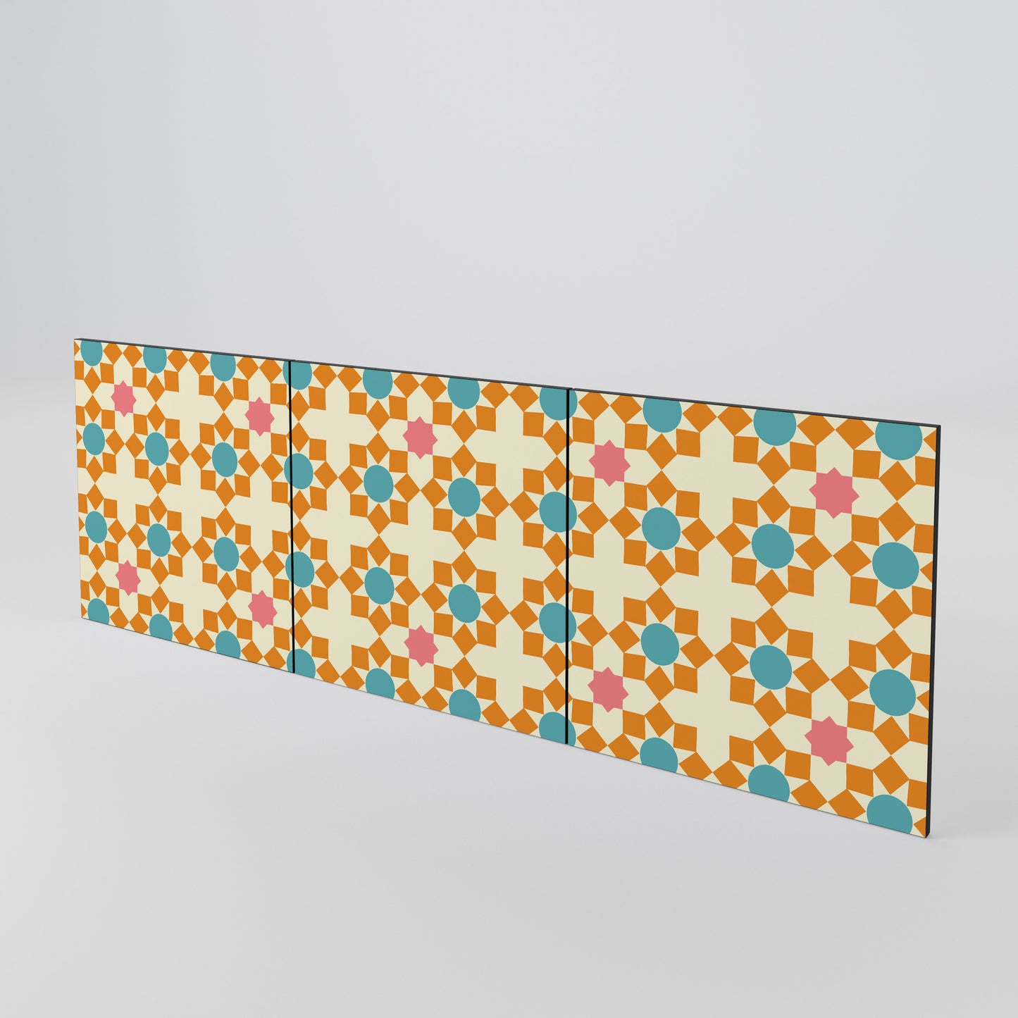 FLORAL DECOR Set di 3 ante per madia