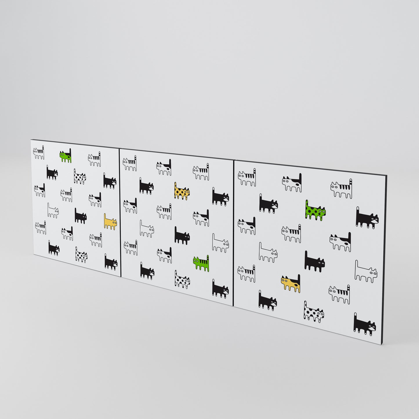 CATS COMPILATION Set di 3 ante per madia