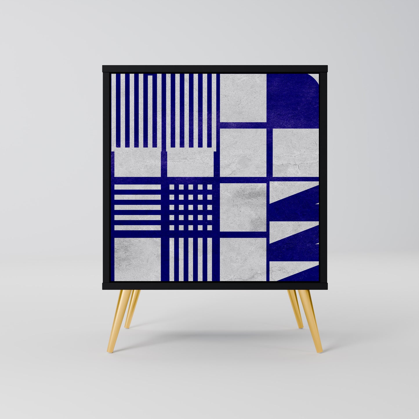 THE RIGHT PLACES 1-Door Sideboard in Black Finish