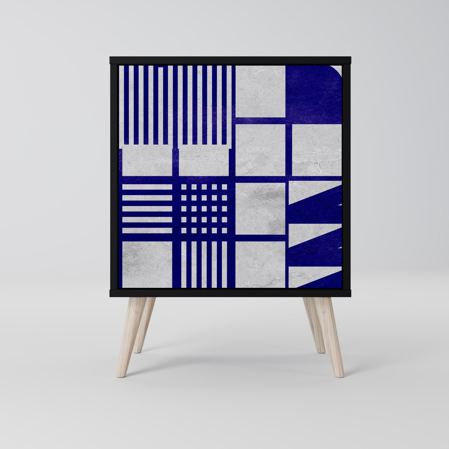 THE RIGHT PLACES 1-Door Sideboard in Black Finish