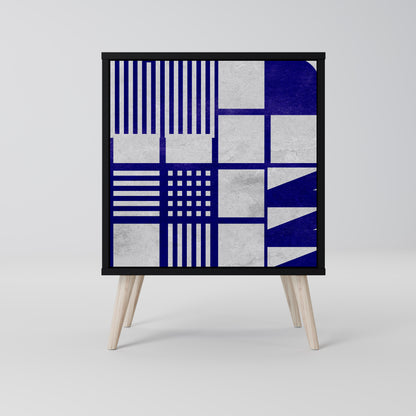 THE RIGHT PLACES 1-Door Sideboard in Black Finish