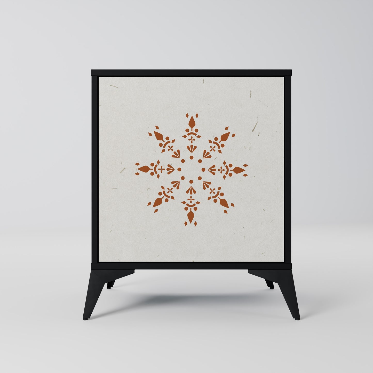 Credenza DAILY HARMONY a 1 anta con finitura nera