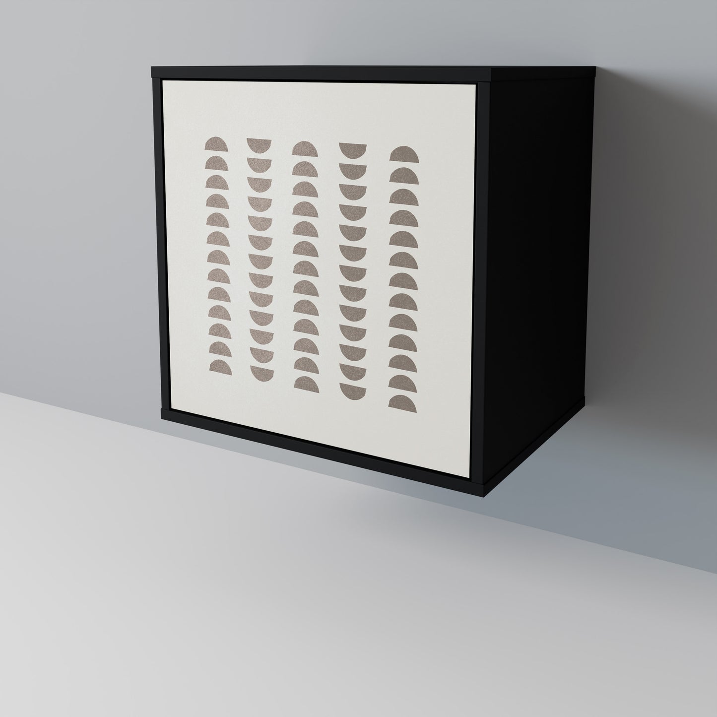 Credenza HARMONY ESSENCE a 1 anta con finitura nera