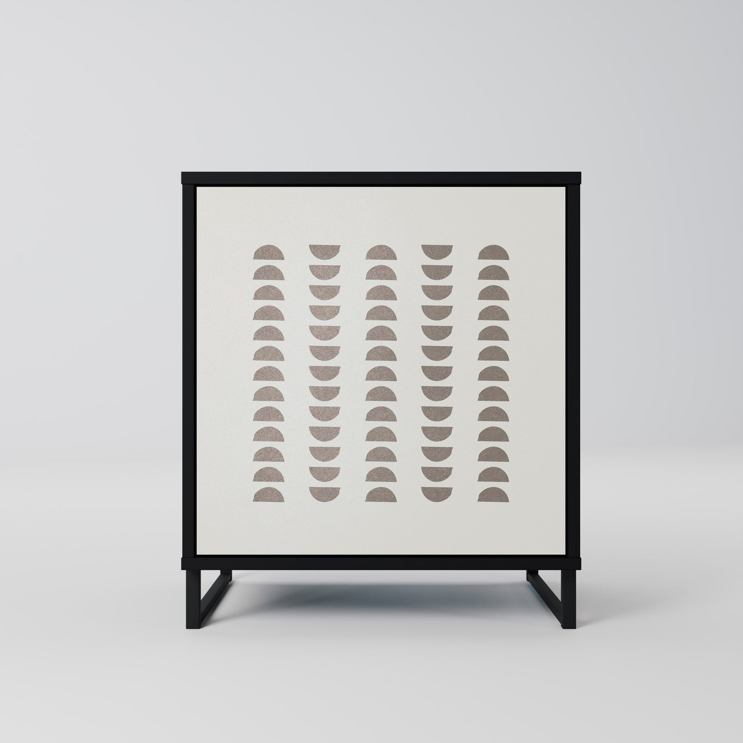 Credenza HARMONY ESSENCE a 1 anta con finitura nera