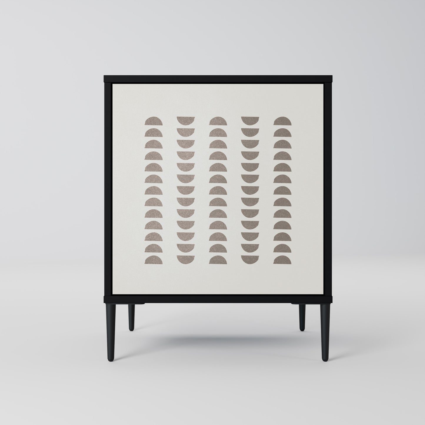 Credenza HARMONY ESSENCE a 1 anta con finitura nera