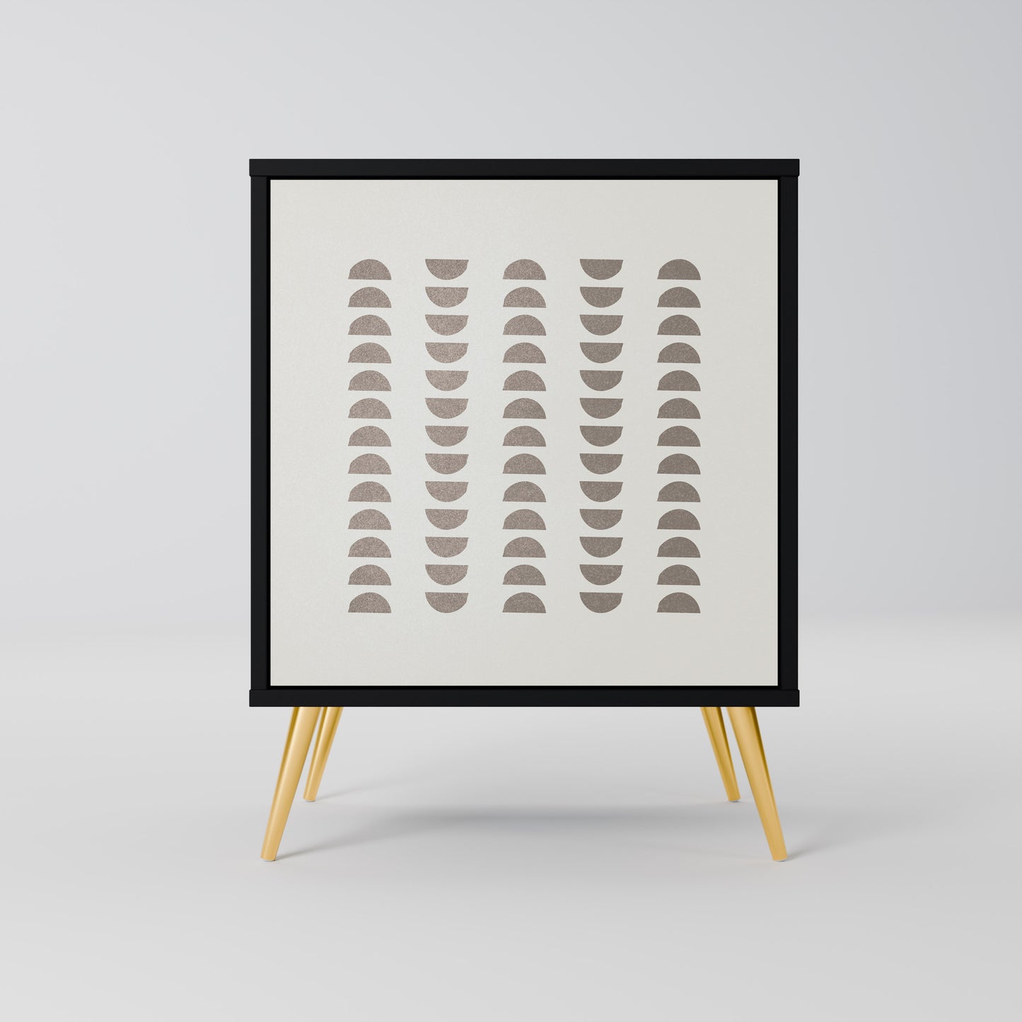 Credenza HARMONY ESSENCE a 1 anta con finitura nera