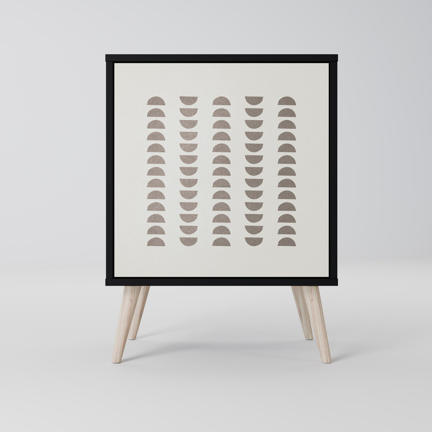 Credenza HARMONY ESSENCE a 1 anta con finitura nera