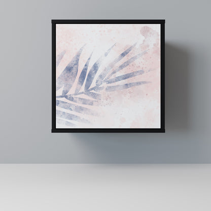 Credenza TIMELESS FLOAT a 1 anta con finitura nera