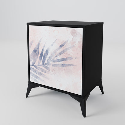 Credenza TIMELESS FLOAT a 1 anta con finitura nera