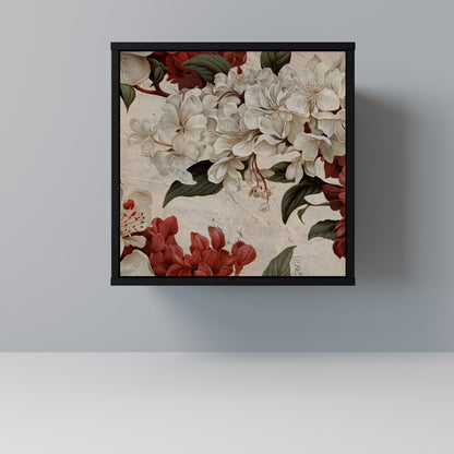 EPHEMERAL DAYS 1-Door Sideboard in Black Finish